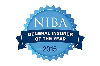 NIBA insurer of the year 2015